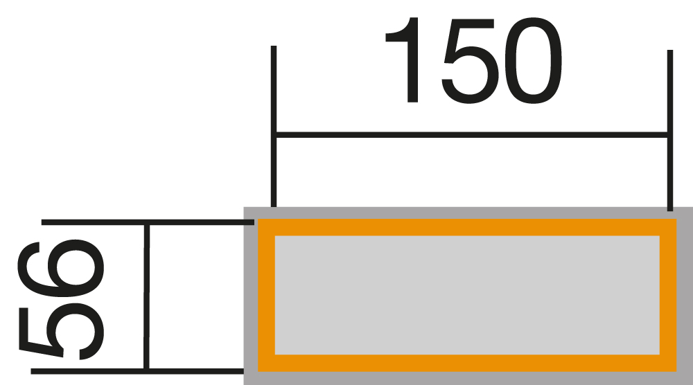 WEKA Balkon/Terrassentruhe 195 Grundmass